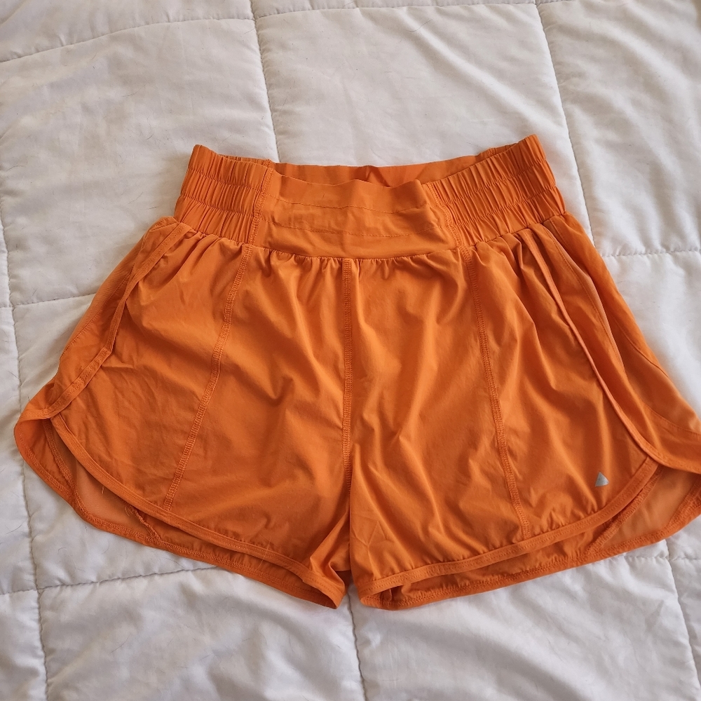 Balance Athletica Orange Breeze Shorts Size Large